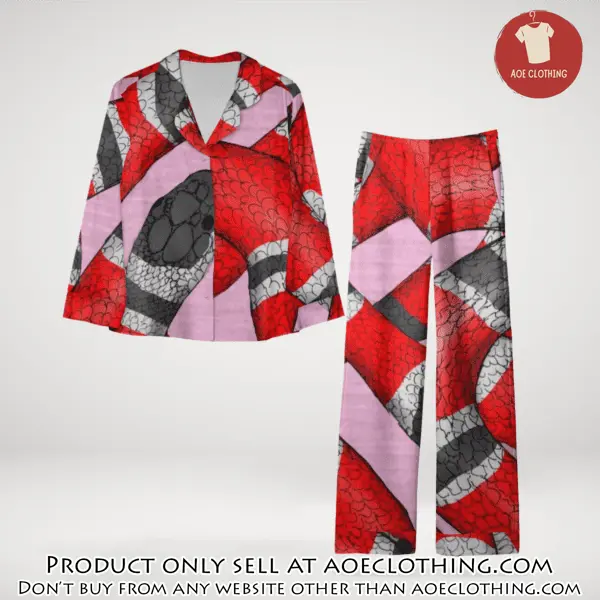 Trending luxury gc satin pajama set pjs1062 aoe2602943